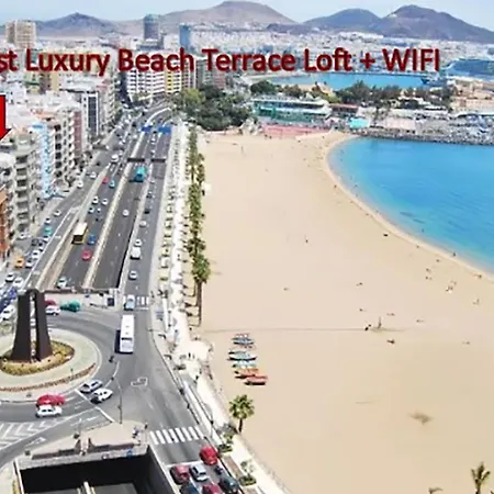 Appartement Flatguest Luxury Terrace Loft - Wifi Las Palmas de Gran Canaria